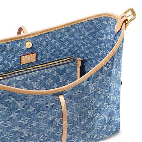 louis vuitton carryall mm denim